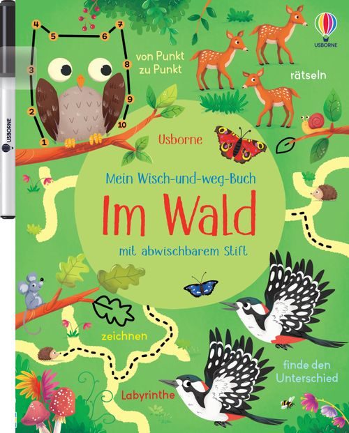 Cover des Buches Mein Wisch-und-weg-Buch: Im Wald von 