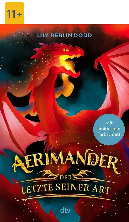 Cover des Buches Aerimander – Der Letzte seiner Art von Lily Berlin Dodd mit Altersangabe 11+