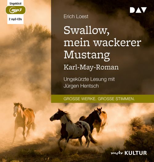 Cover des Buches Swallow, mein wackerer Mustang. Karl-May-Roman von 