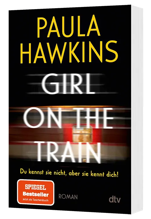 3D-Cover des Buches Girl on the train von Paula Hawkins