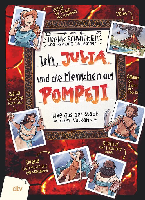 Cover des Buches Ich, Julia, und die Menschen aus Pompeji von Frank Schwieger