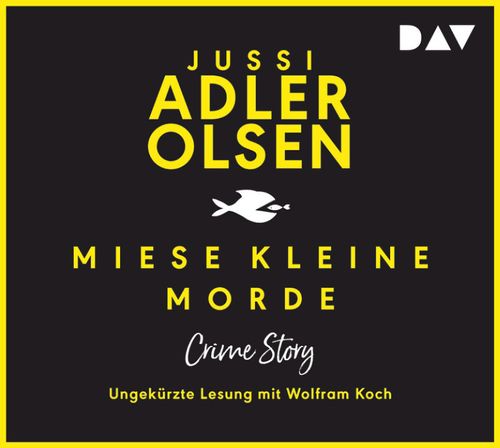 Cover des Buches Miese kleine Morde. Crime Story von Jussi Adler-Olsen