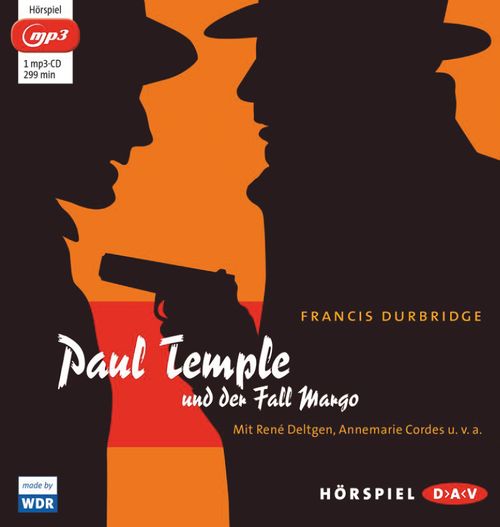 Cover des Buches Paul Temple und der Fall Margo von 