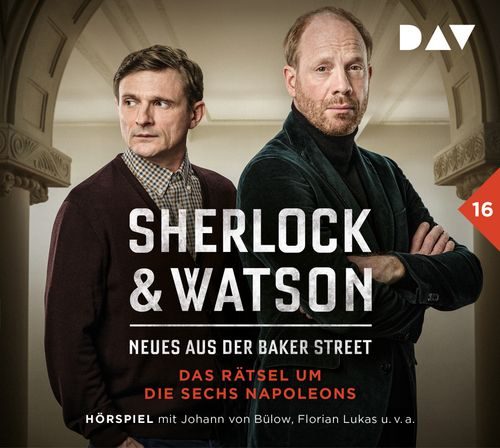 Cover des Buches Sherlock & Watson – Neues aus der Baker Street: Das Rätsel um die sechs Napoleons (Fall 16) von 