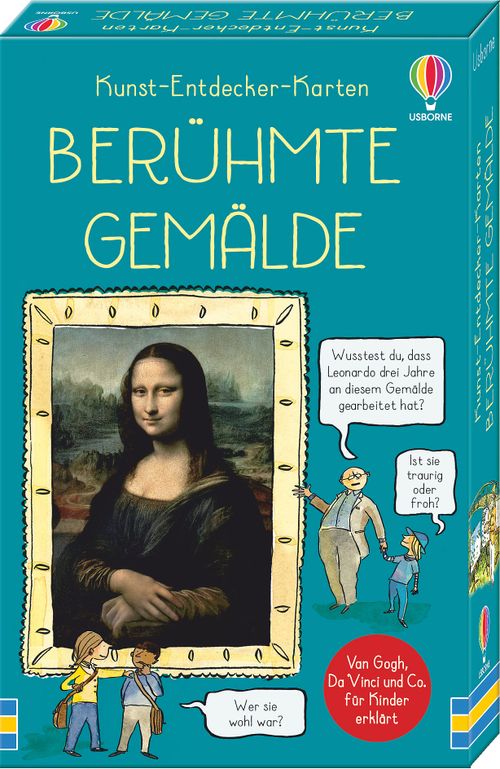 Cover des Buches Kunst-Entdecker-Karten: Berühmte Gemälde von Sarah Courtauld