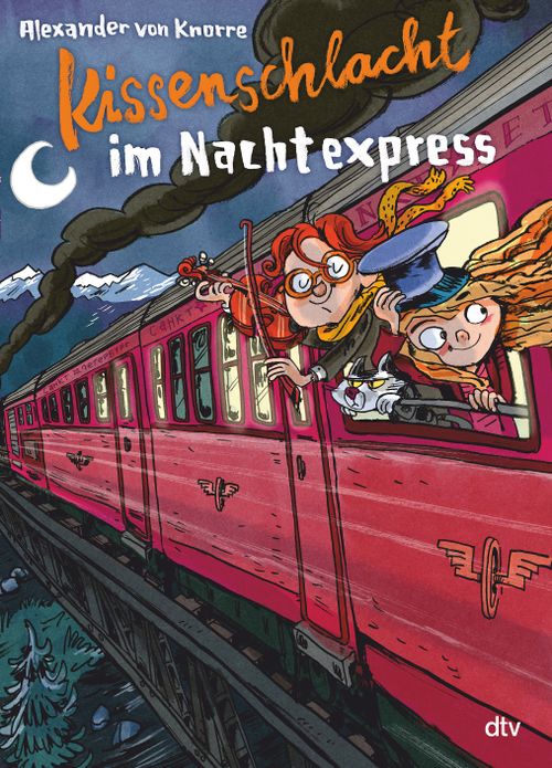 Cover des Buches Kissenschlacht im Nachtexpress von 