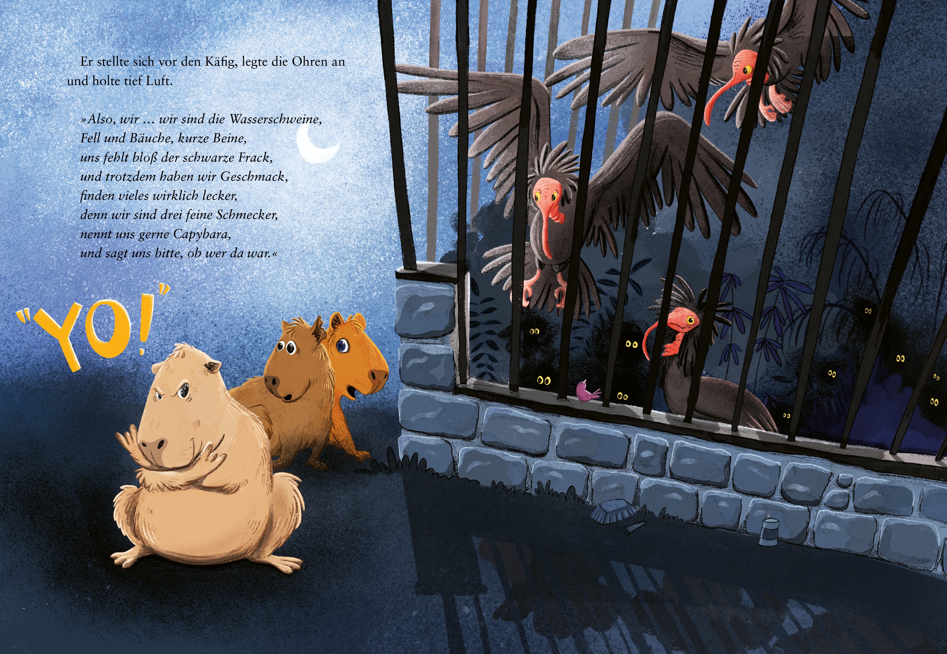 Three Capybaras on a Mission (vol. II)