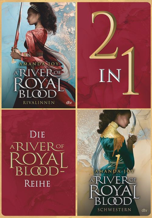 Cover des Buches Die A River of Royal Blood-Reihe von Amanda Joy