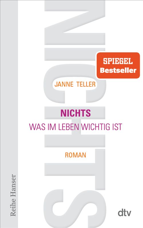 Cover des Buches Nichts von Janne Teller