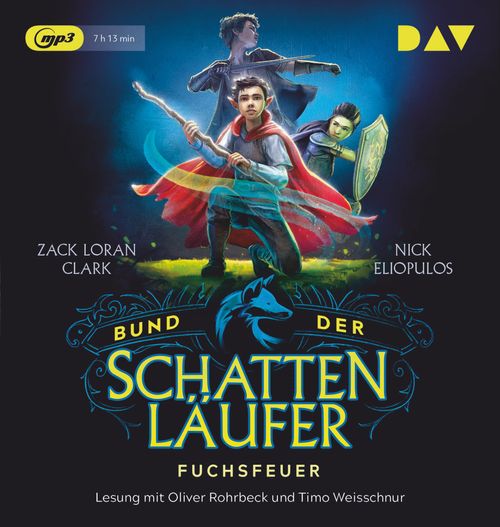 Cover des Buches Bund der Schattenläufer – Teil 1: Fuchsfeuer von 