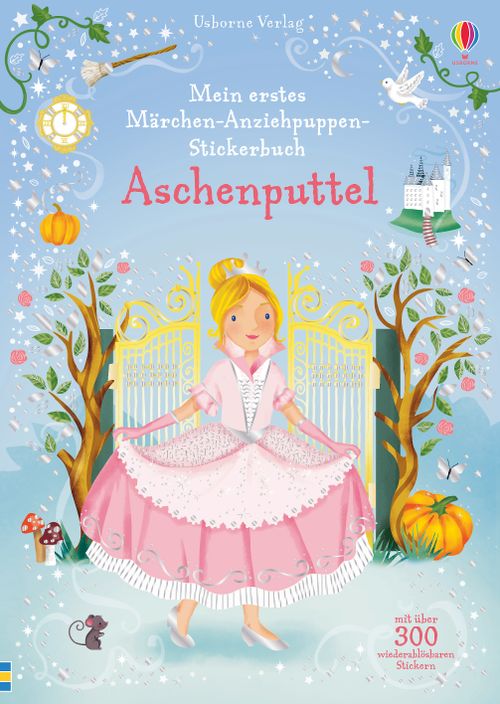 Cover des Buches Mein erstes Märchen-Anziehpuppen-Stickerbuch: Aschenputtel von 