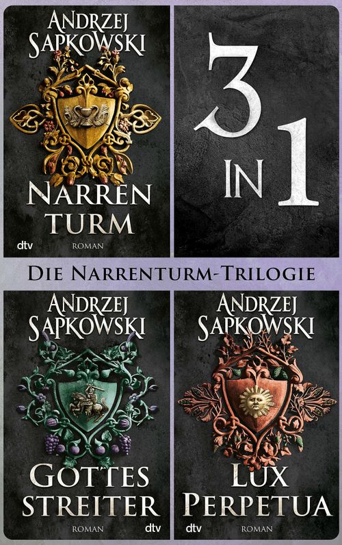 Cover des Buches Die Narrenturm-Trilogie von Andrzej Sapkowski