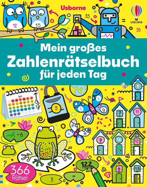 Cover des Buches Mein großes Zahlenrätselbuch für jeden Tag von 