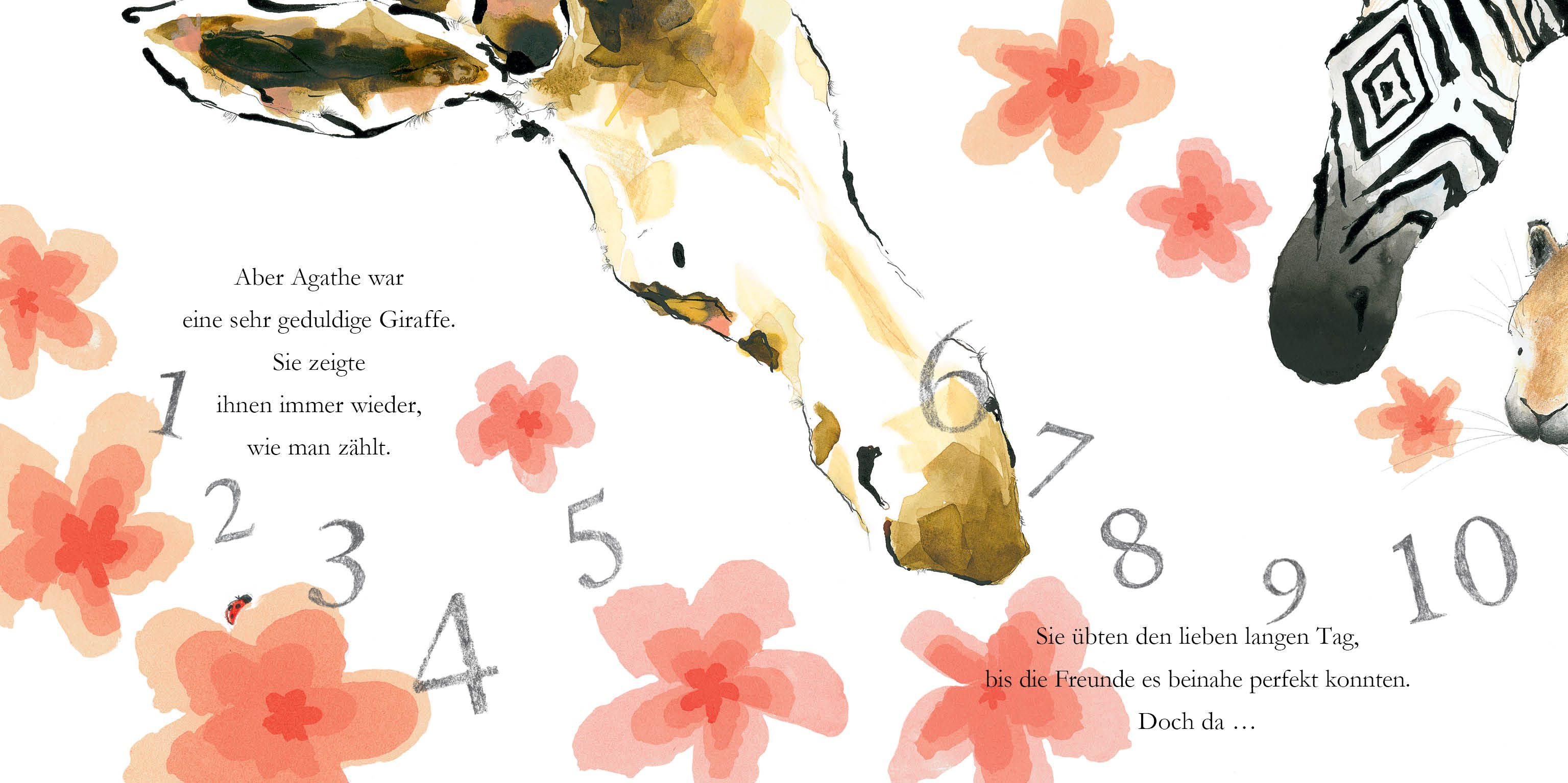 Agathe zählt die Sterne