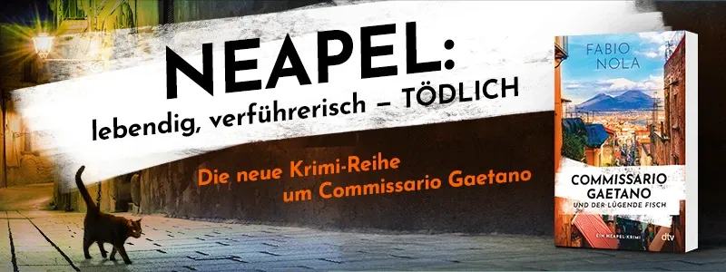 Buch Commissario Gaetano und der lügende Fisch von Fabio Nola und Text: Neapel : lebendig, verführerisch, tödlich