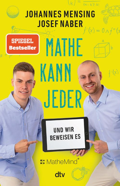 Cover des Buches Mathe kann jeder – und wir beweisen es von Josef Naber, Johannes Mensing