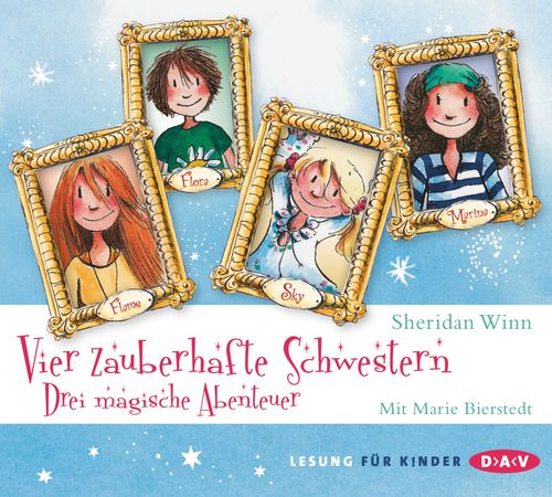 Cover des Buches Vier zauberhafte Schwestern – Drei magische Abenteuer von 