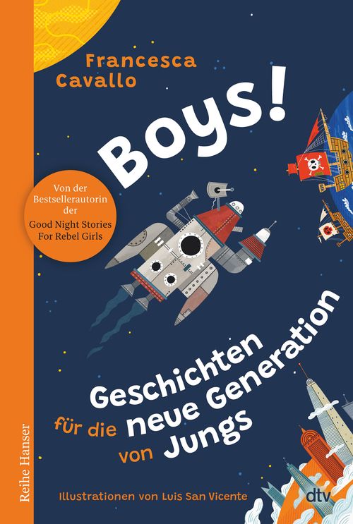 Cover des Buches Boys! Geschichten für die neue Generation von Jungs von Francesca Cavallo, Knut Krüger