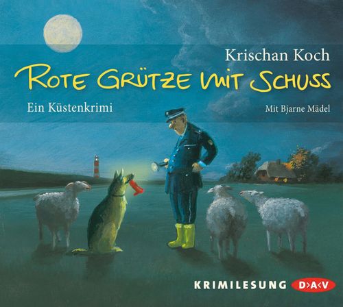 Cover des Buches Rote Grütze mit Schuss. Ein Küstenkrimi von 