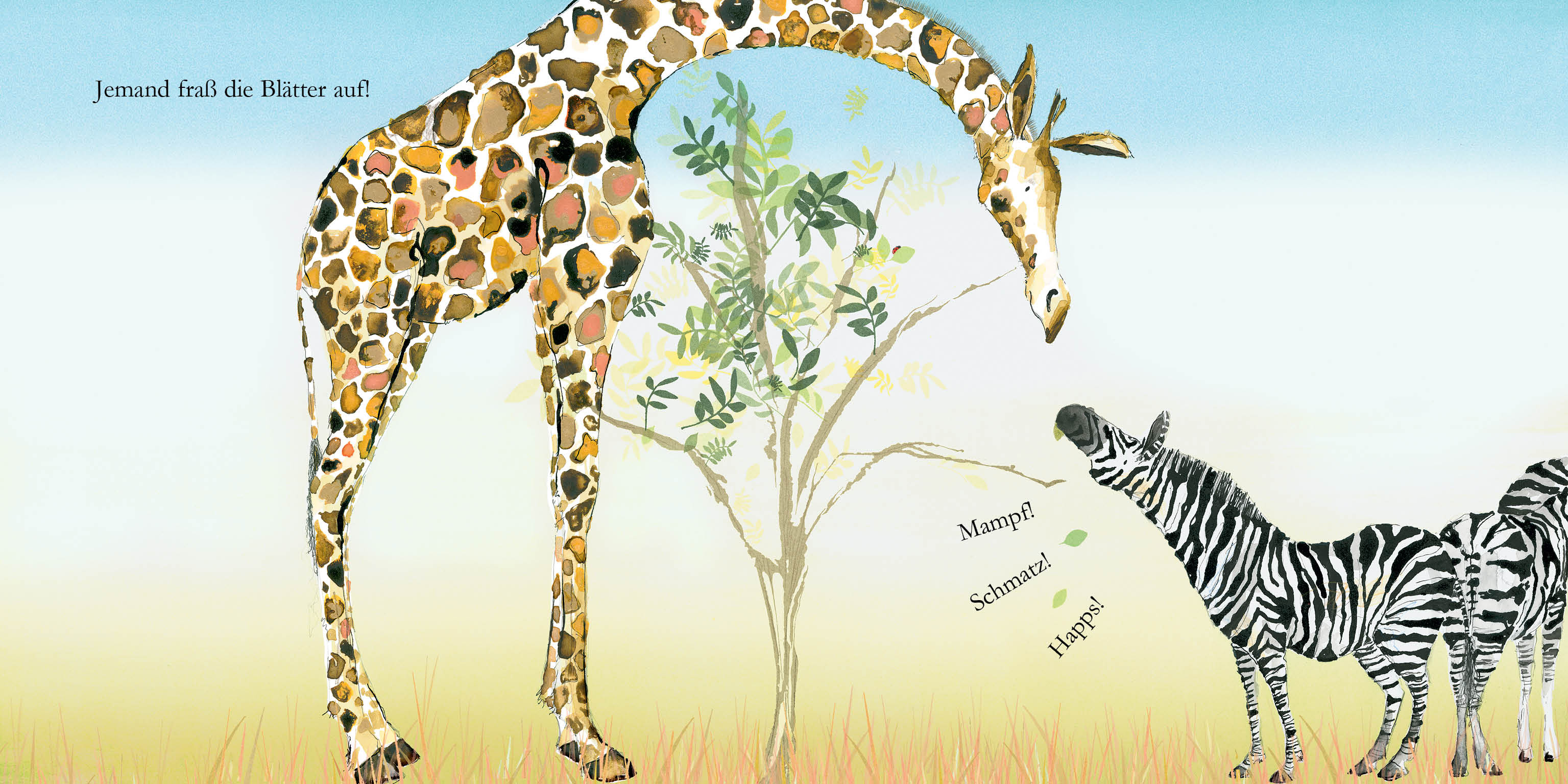 Agathe zählt die Sterne