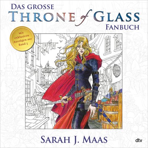 Cover des Buches Das große Throne of Glass-Fanbuch von Sarah J. Maas