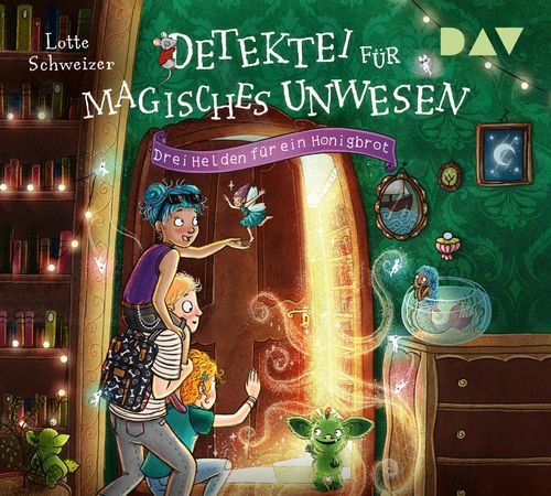 Cover des Buches Detektei für magisches Unwesen – Teil 1: Drei Helden für ein Honigbrot von 