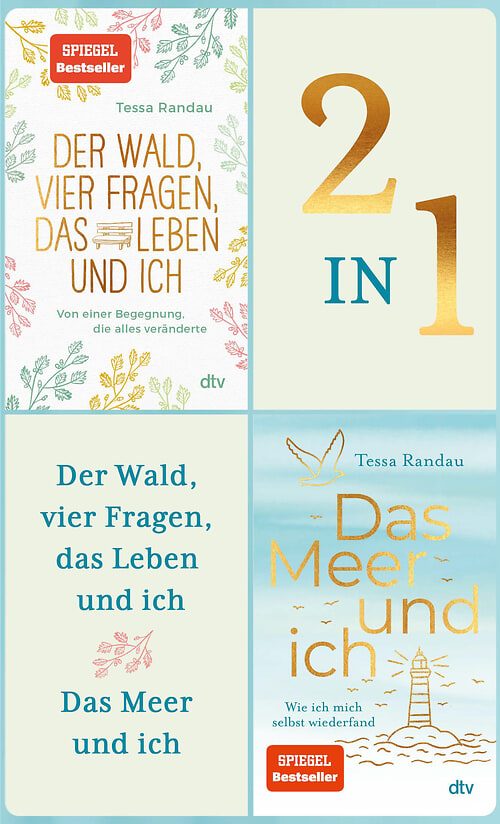 Cover des Buches Der Wald, vier Fragen, das Leben und ich - Das Meer und ich von 