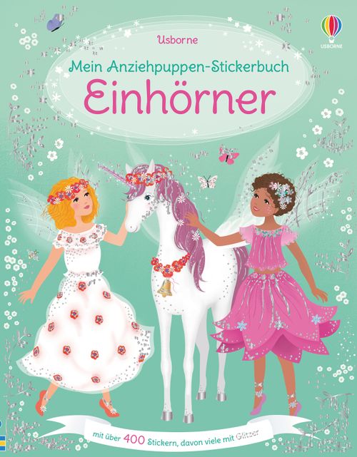 Cover des Buches Mein Anziehpuppen-Stickerbuch: Einhörner von 