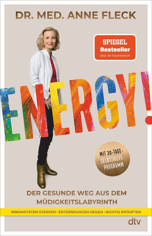 Cover des Buches Energy! von Dr. med. Anne Fleck