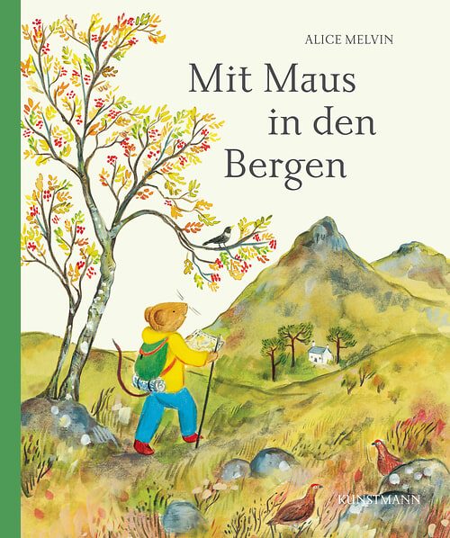 Cover des Buches Mit Maus in den Bergen von Alice Melvin