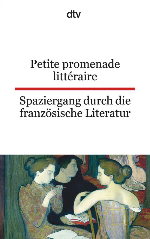 Cover des Buches Petite promenade littéraire Spaziergang durch die französische Literatur von 