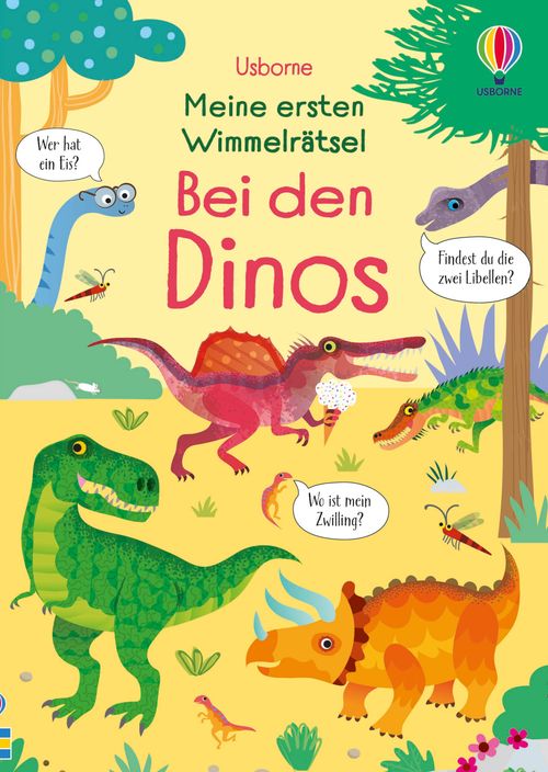 Cover des Buches Meine ersten Wimmelrätsel: Bei den Dinos von 