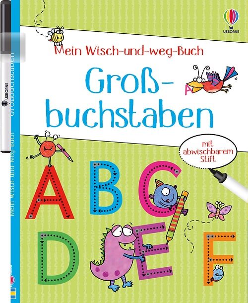 Cover des Buches Mein Wisch-und-weg-Buch: Großbuchstaben von 