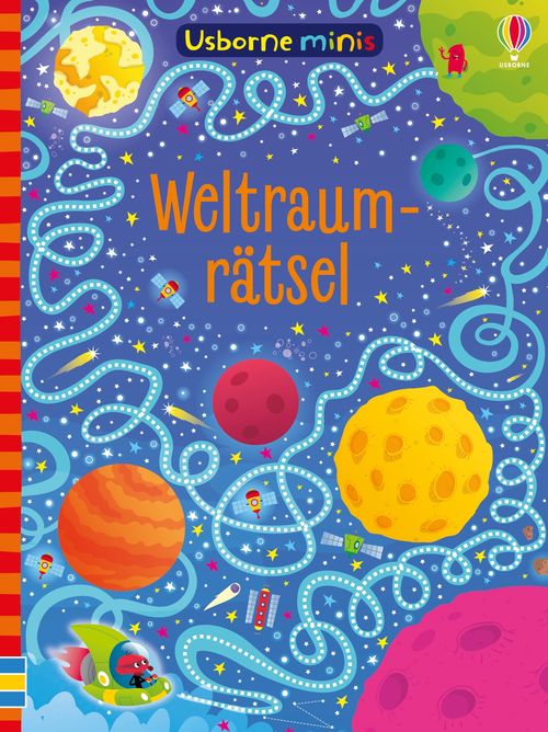 Cover des Buches Usborne Minis: Weltraumrätsel von 