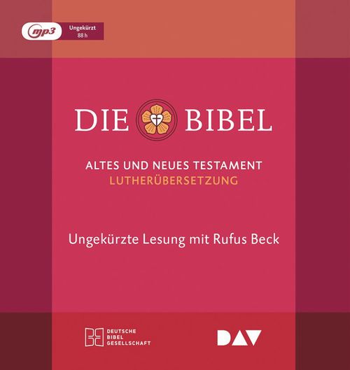 Cover des Buches Die Bibel. Gelesen von Rufus Beck von 