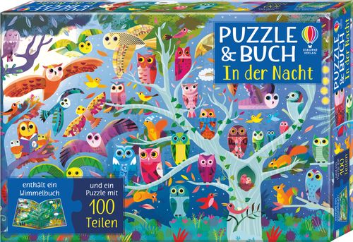 Cover des Buches Puzzle & Buch: In der Nacht von 