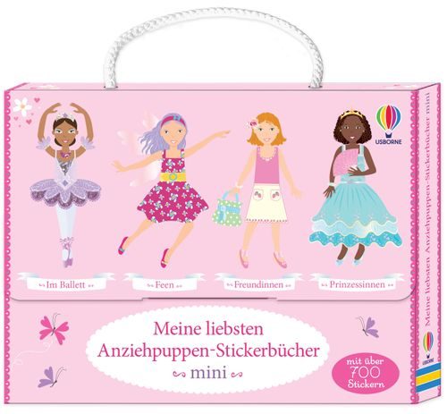 Cover des Buches Meine liebsten Anziehpuppen-Stickerbücher mini von 