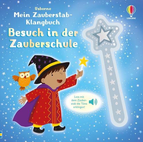Cover des Buches Mein Zauberstab-Klangbuch: Besuch in der Zauberschule von 