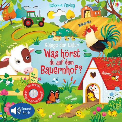 Cover des Buches Klänge der Natur: Was hörst du auf dem Bauernhof? von 