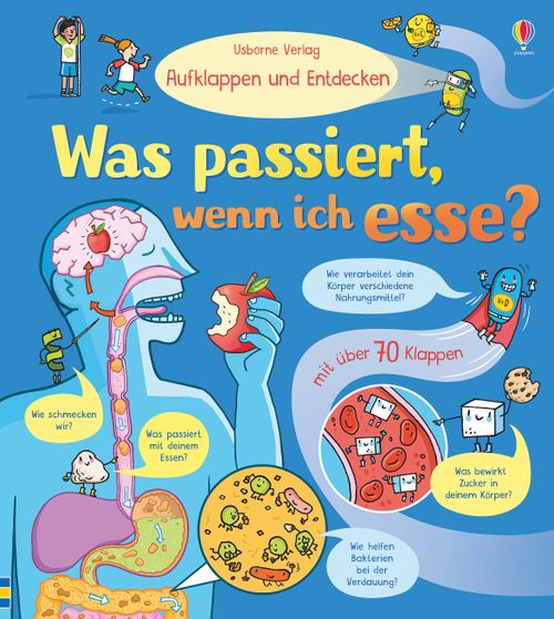 Cover des Buches Aufklappen und Entdecken: Was passiert, wenn ich esse? von 
