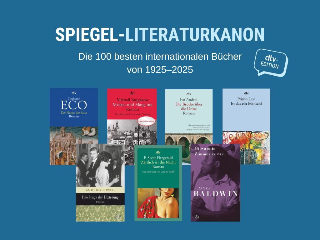 Cover der dtv Bücher im Spiegel Literaturkanon