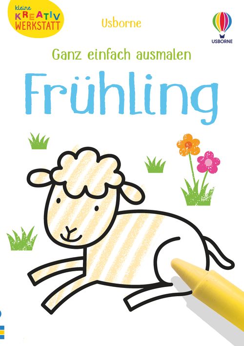 Cover des Buches Kleine Kreativ-Werkstatt - Ganz einfach ausmalen: Frühling von 