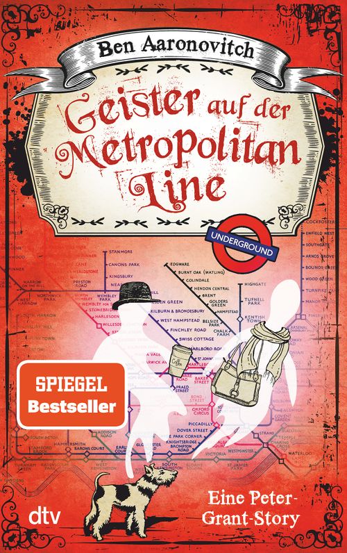 Cover des Buches Geister auf der Metropolitan Line von Ben Aaronovitch