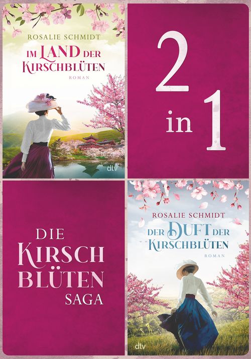 Cover des Buches Die Kirschblüten-Saga von Rosalie Schmidt