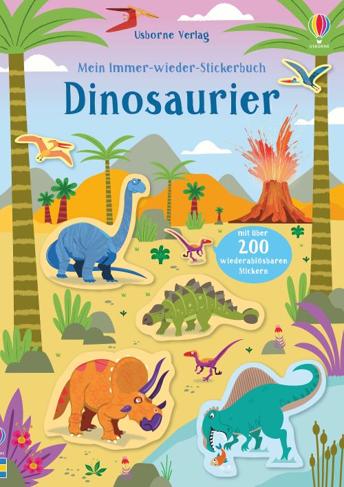 Cover des Buches Mein Immer-wieder-Stickerbuch: Dinosaurier von 
