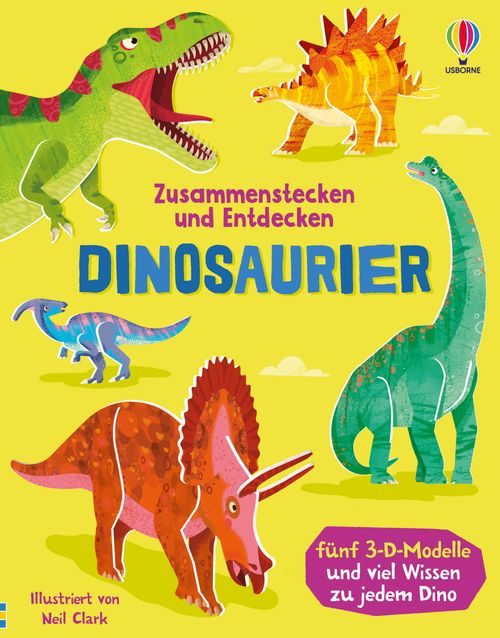 Cover des Buches Zusammenstecken und Entdecken: Dinosaurier von 