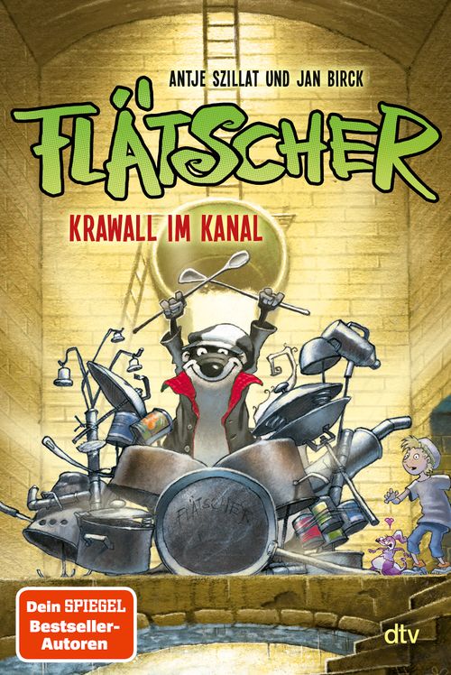 Cover des Buches Flätscher – Krawall im Kanal von Antje Szillat