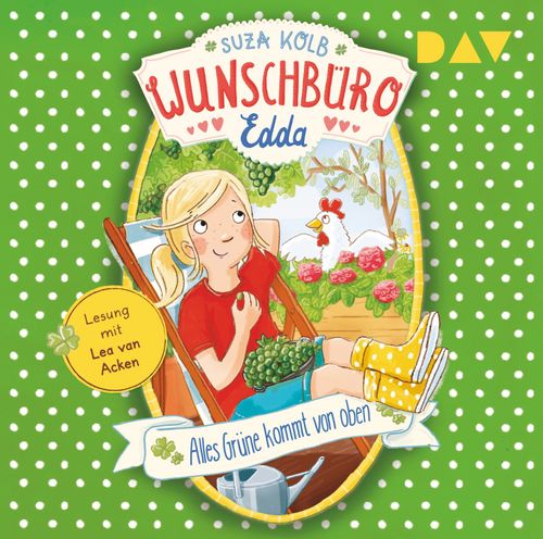 Cover des Buches Wunschbüro Edda – Teil 3: Alles Grüne kommt von oben von 
