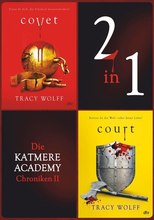 Cover des Buches Die Katmere Academy Chroniken II von Tracy Wolff