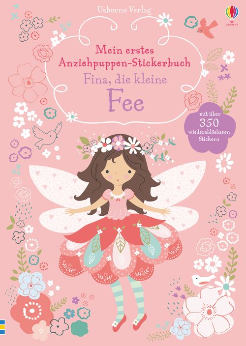 Cover des Buches Mein erstes Anziehpuppen-Stickerbuch:  Fina, die kleine Fee von 